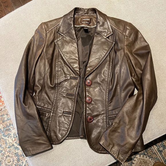 Women's Danier Leather Jacket - Picture 1 of 3